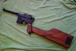 Mauser C-96 With wooden case (stock)
