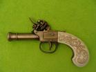 Anglická pistole vyrobená Bunneym, 18. Století
