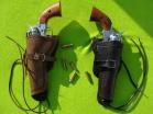 Holster with half folding for Colt "Peacemaker"